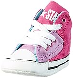 Converse Unisex Baby First Star High Street Krabbel-& Hausschuhe, Pink (Pink Glowwhitetrue Indigo Pink Glowwhitetrue Indigo), 18 EU