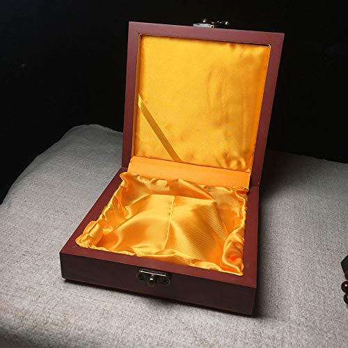 Wooden Box,Wooden Jewelry Box,Wooden Box With Hinged Lid, Decorative Box Storage Box With Lid,Wooden Storage Box,Storage Box With Lock,Suitable For Gifts,Beads,Jade, Bracelets,Necklaces,Small Items, #TOP1