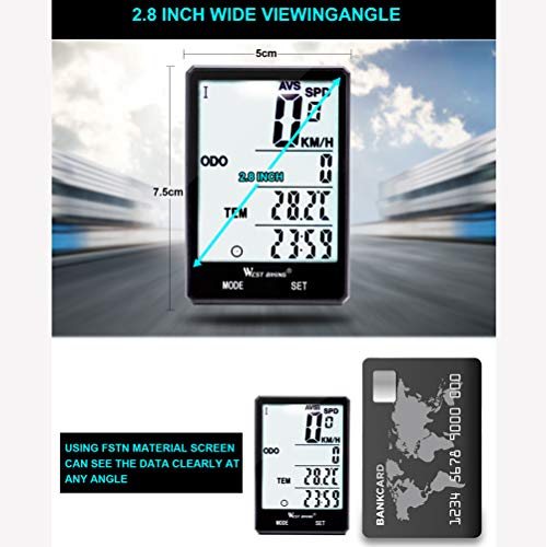 YCXYC Computer da Bicicletta,Contachilometri