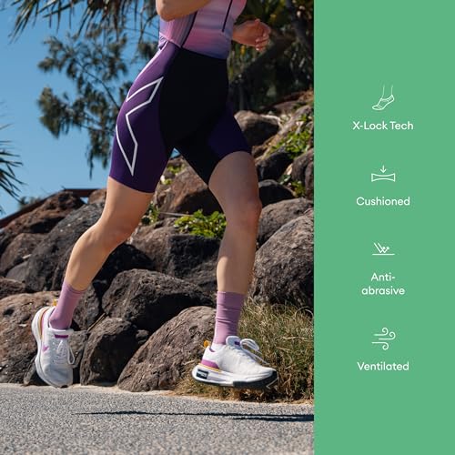 2XU Unisex Vect Crew Socks - Moisture-Wicking, Breathable, and Supportive Athletic Socks3