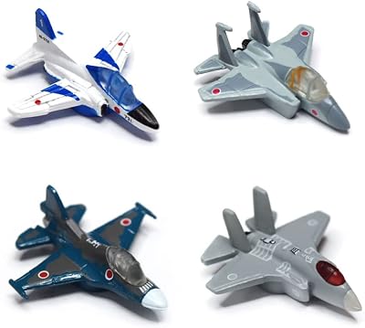 航空自衛隊 戦闘機 ブルーインパルス マグネット セット JASDF Fighter F-35 F-15 F-2 T-4 1番機 自衛隊 磁石 グッズ ファン アイテム ギフト プレゼント