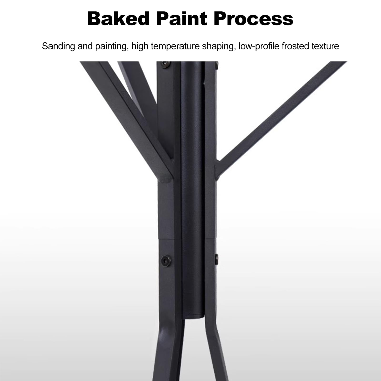 Ergocar Appendiabiti Da Terra, Con 10 Ganci, Appendiabiti In Metallo Decorativo Creativo, Gancio D'Ingresso, Griglia A Mantello Con Base Di Piastre Di