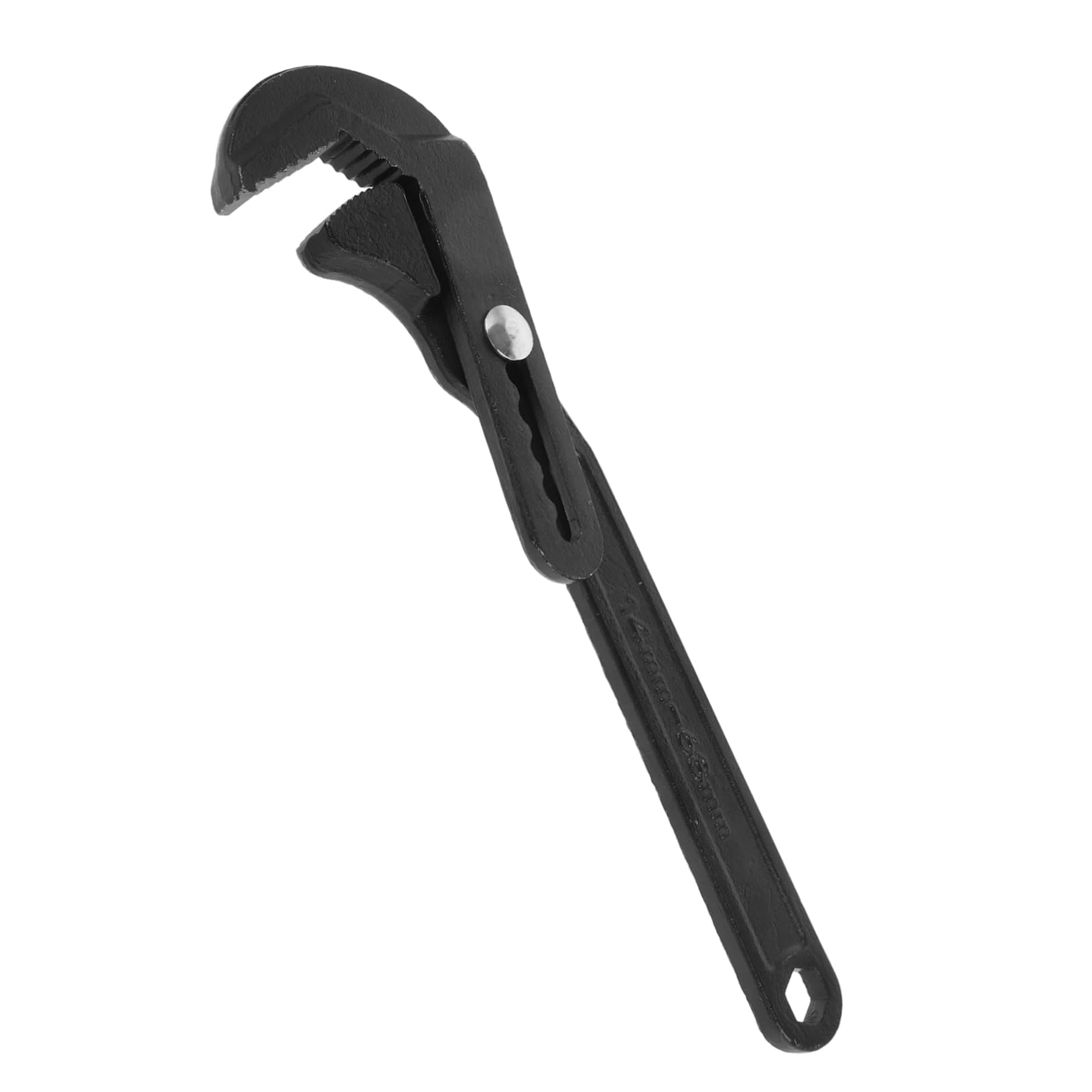 Llave Ajustable Multifuncional para Plomería Llave Inglesa Grande y Pequeña Herramienta de Fontanería Negro Pesado Apertura Amplia Reparación Baño Suministros 1 Unidad
