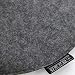 DuneDesign 4 Cojines de Fieltro para Sillas Ø 35cm Redondo 30mm 2-Colores...