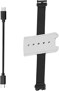 NATEFEMIN PU Leather + Elastic 4G Module Mounting Kit with Data Cable Mounting Installation Kit for DJI Mini 3 Pro/Mavic 3 Cellular