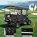 10L0L 4 Passenger Golf Cart Driving Enclosure for Club Car Precedent/Onward/Tempo with Extended Roof 94.5
