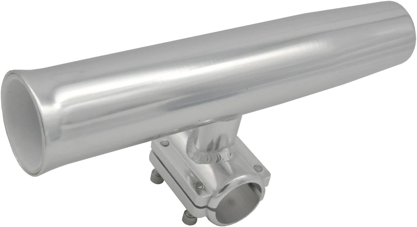 2pcs Aluminum clamp on Fishing Rod Holder for Rails 7/8" to 1"