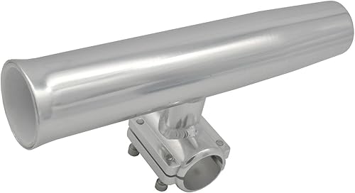 Miniatura 6 de Abrazadera de aluminio en soporte de caña de pescar para rieles de 78" a 1"