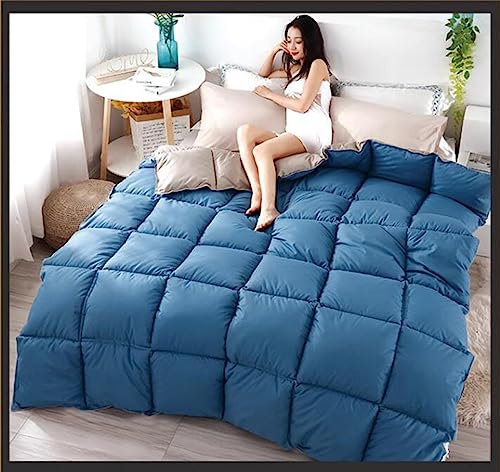 Edredón de invierno King de plumón alternativo premium con tejido de algodón 2