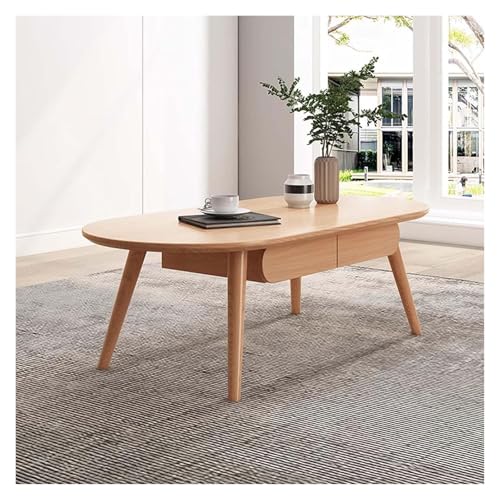 Table basse de salon avec tiroirs pour optimiser les petits espaces - 7