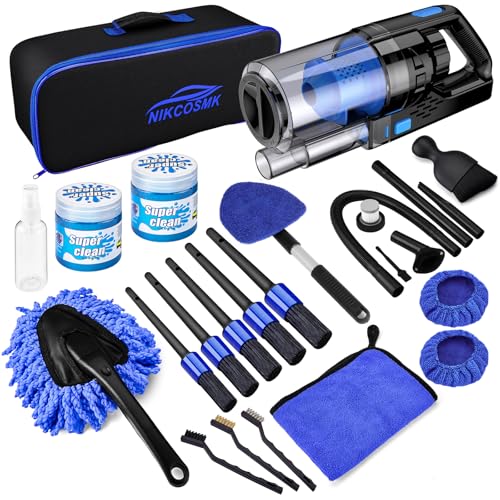 17pcs Car Detailing Kit Interior Cleaner, Car Interior Cleaning Kit with...