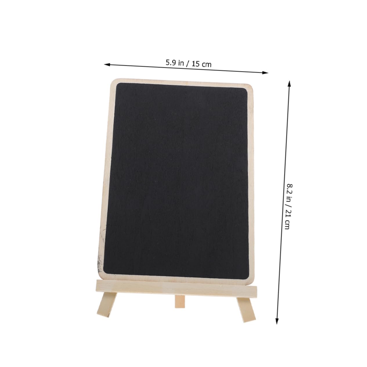 DECHOUS 4 Set Lavagna Pennarello in Gesso Asse Cartello Da Tavolo Lavagne Tavolo Da Disegno A Led Tavole Quaderno Delle Riunioni Tabellone Scrivania Bacheca Bosso Black 4 Pezzi * 4