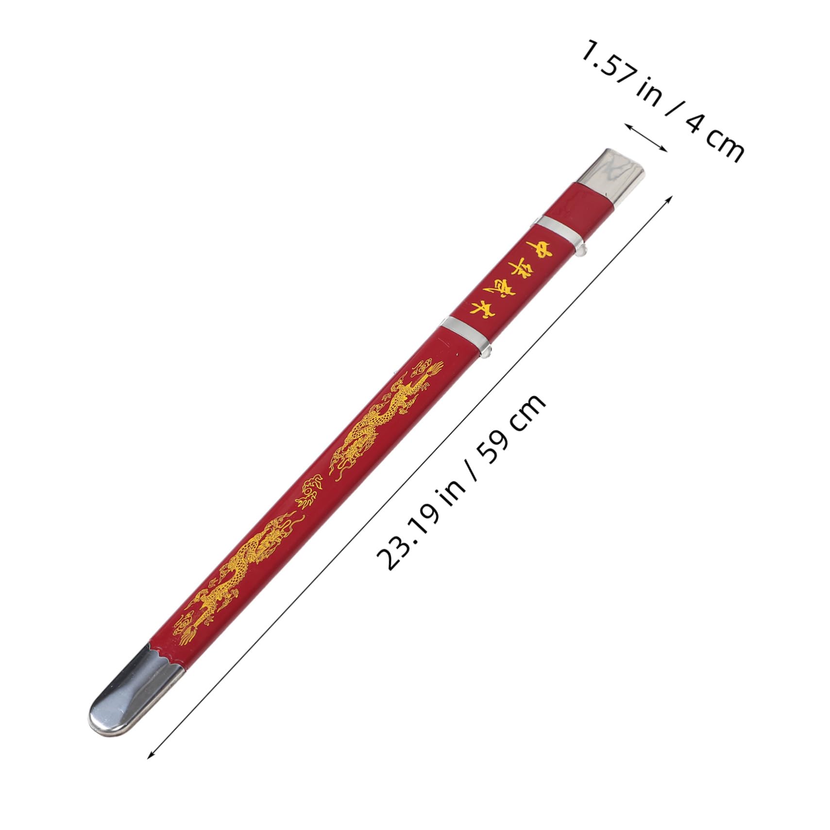 ibasenice Modern Aesthetics Tai Chi Scabbard Sturdy Material Cover for Martial Arts Practice