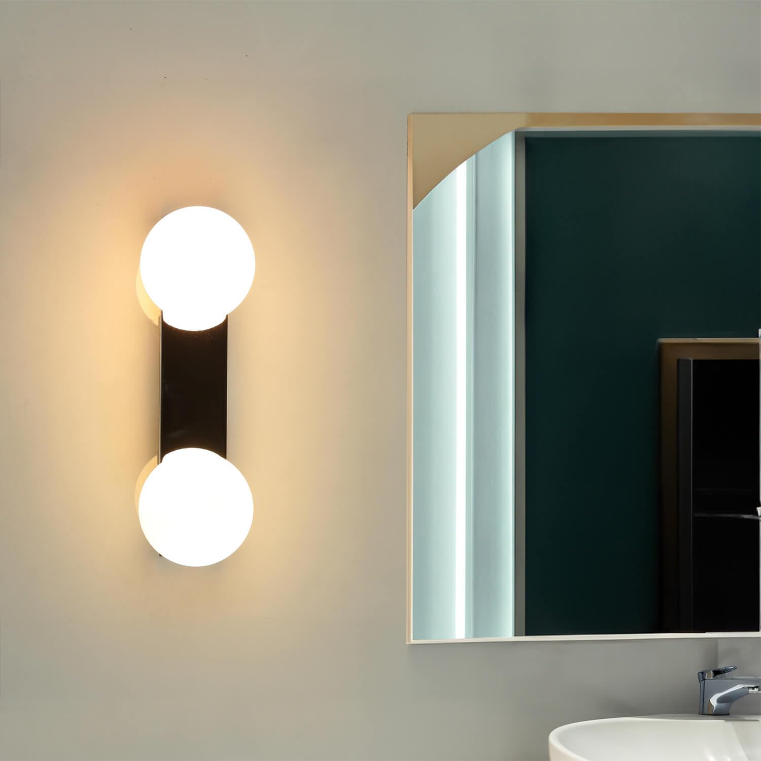 Nowodvorski BRAZOS II Illuminazione per bagno Applique da parete Lampada da parete IP44