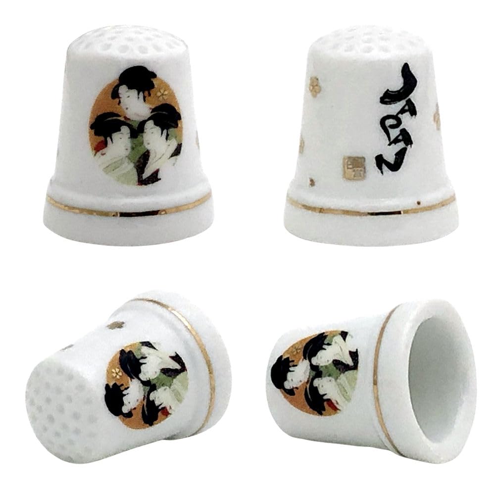 Amazon | 指貫 ゆびぬき thimble シンブル 浮世絵 喜多川歌麿 三美人