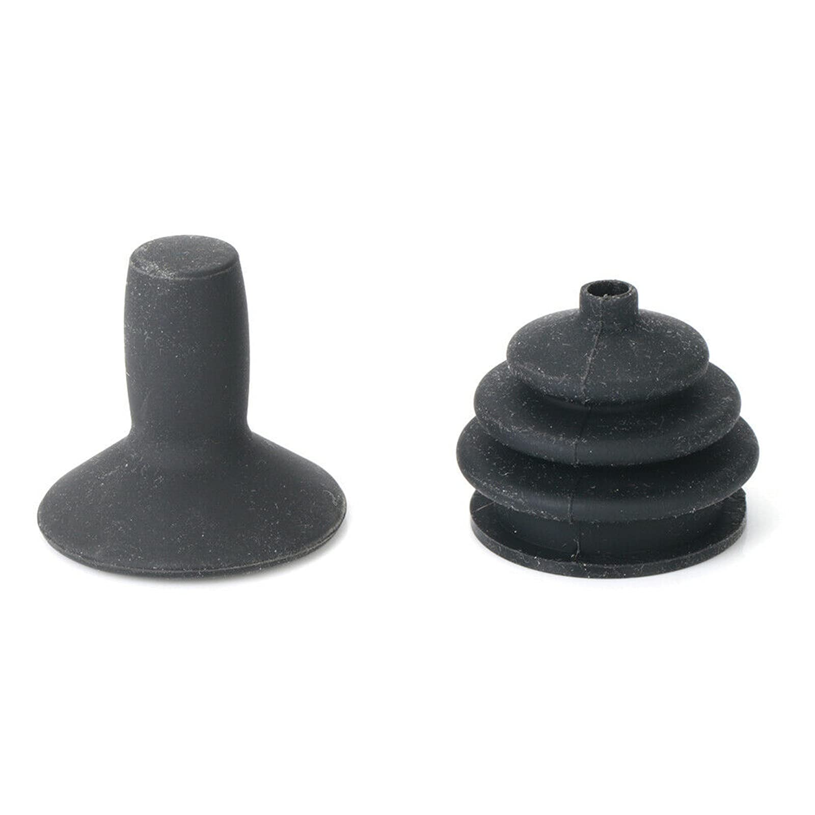 Pomo y polaina para mando de palanca de mando para silla de ruedas eléctrica, ayuda a la movilidad, color negro