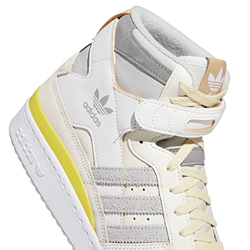 adidas Forum 84 Hi męskie buty sportowe, Biały Żółty Ftwwht Mgsogr Yellow, 38.5 EU