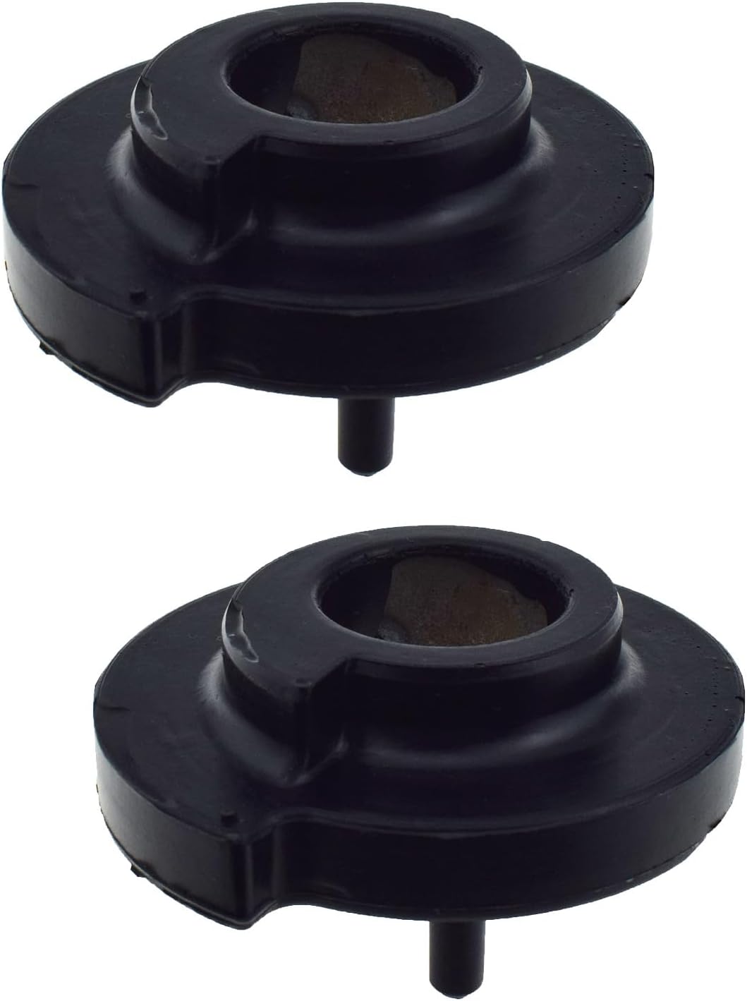 2Pcs Rubber Spring Support Pads Rear Left & Right 4M0512297B For Audi A4 A5 A6 Q7 VW Touareg