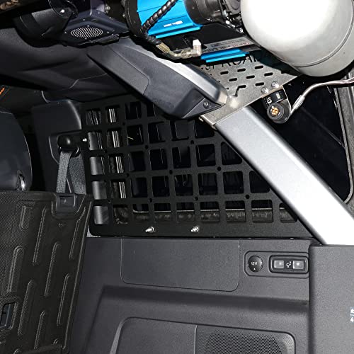 RERPRO Rear Window Molle Panel for 2021 2022 2023 2024 2025 New Ford Bronco 4 Door Hard Top Cargo Organizer Rear Trunk Panel Storage System Interior Accessories, 2 Pack Black by RERPRO - Image 8