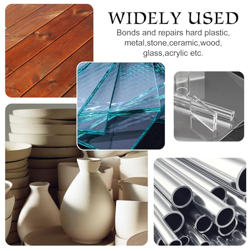 Epoxidharz Knete - Epoxid Knetmasse Reparaturset für Unterwasser & Trocken, Reparaturknete zum Abdichten von Lecks, Rissen, Füllen & Modellieren auf Metall, Fliesen, Holz, Keramik (Grau, 8oz / 227g)