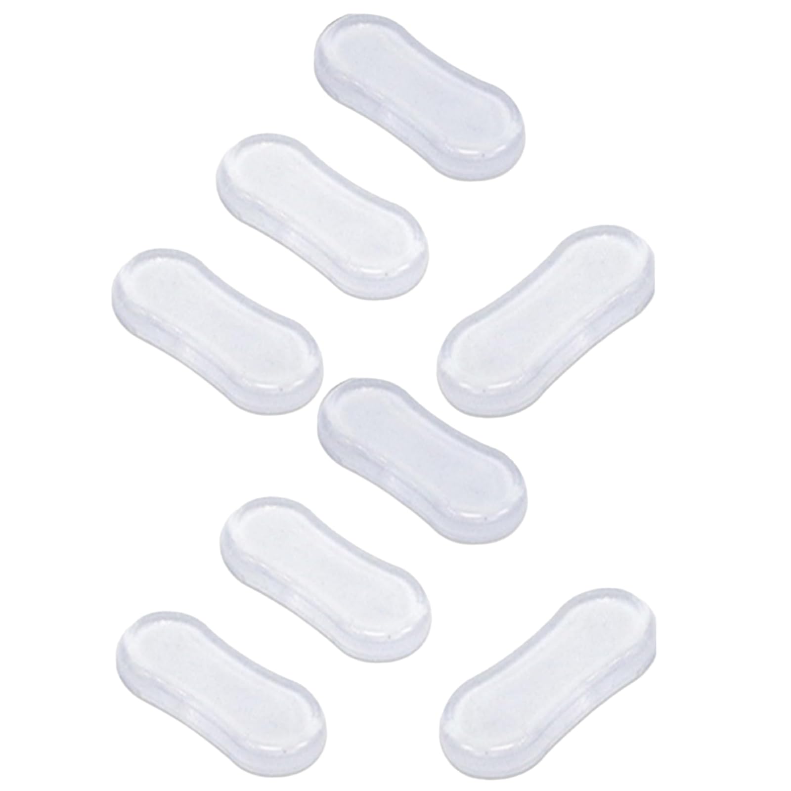 Nlinlin Transparent 2 Set Toilet Seat Bumper Set, Silicone Strong Adhesive Toilet Seats Lid Bumpers,Toilet Seat,Silicone Adhesive, Lid Buffers For Home, Hotel, Hospital