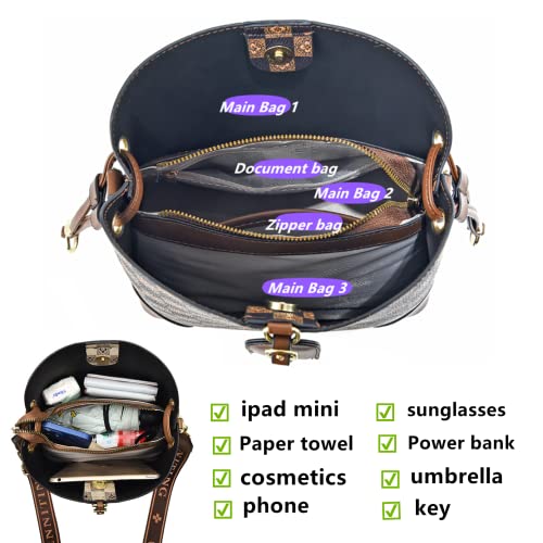 Image of Hobo Handbags Satchel Purse Tote Bag Top handle Bucket for women
