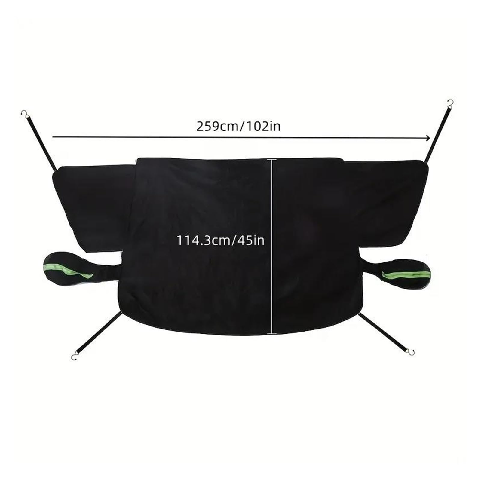 Pare-Soleil magnétique Anti-Neige pour Voiture, Couverture de Pare-Brise, Protection Avant d'automobile d'hiver, véhicule de Glace Couverture Pare Brise Voiture Hiver