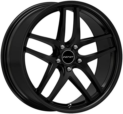 19" Inch Staggered Inovit Speedy Satin Black Wheels Rims | BBS VOSSEN KONIG ENKEI VOLK AUDI BMW MERCEDES INFINITY