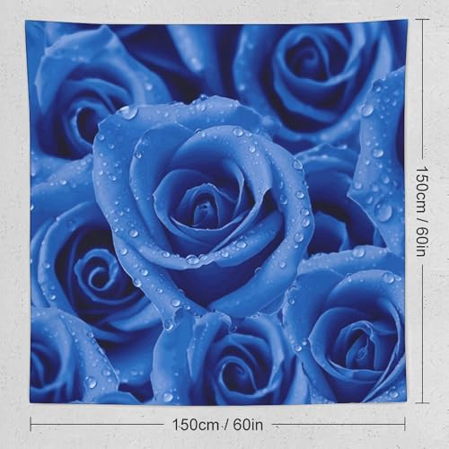 Tapisserie murale rose bleue couverture murale esthétique salon