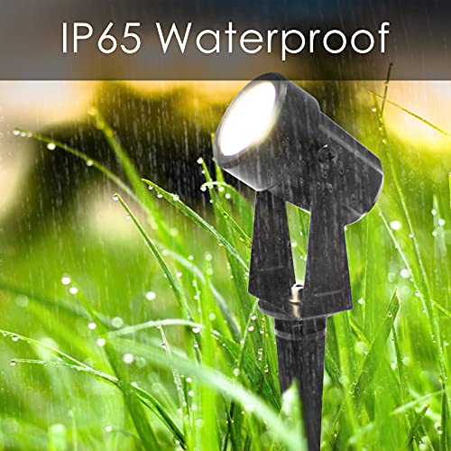 Fmart 4 Pack Warm White, Waterproof Solar Landscape Spotlights, Low Voltage Landscape Lights, Led Spot Lights Outdoor, Uplighting Outdoor For Garden Trees Yard Landscape 2700K #TOP1