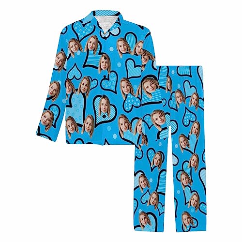 D-Story Men's Custom Pajamas Custom Pjs Pajama Dress For Men Soft Mens Pajamas With Dogs On Them3