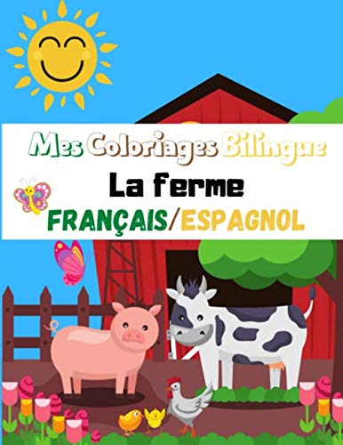 CHICCO Livre De La Ferme Bilingue Espagnol-Anglais - Jouet Éducatif Interactif 10514