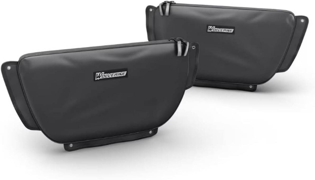 Yamaha Wolverine Door Storage Bags, #B4J-F17V0-V0-00