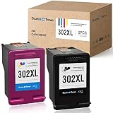 Qué hay en la caja---SWISS TONER 302XL Cartuchos de Impresora (1xNegro 1xColor),No es original