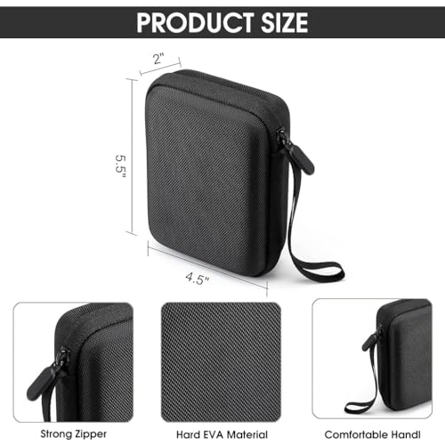 Image of PATPAT Guitar Pick Holder Case Compatible for Fender, ChromaCast, D'Addario, Jim Dunlop, Bolopick, Guitar Accessory Storage Pouch