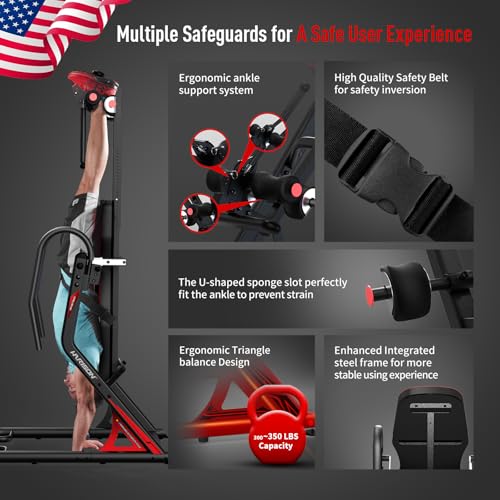 Harison HR-407-BLACK Heavy Duty Inversion Table thumb #3