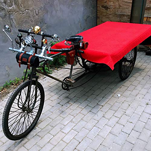 TentHome Sella vintage per bicicletta, in pelle