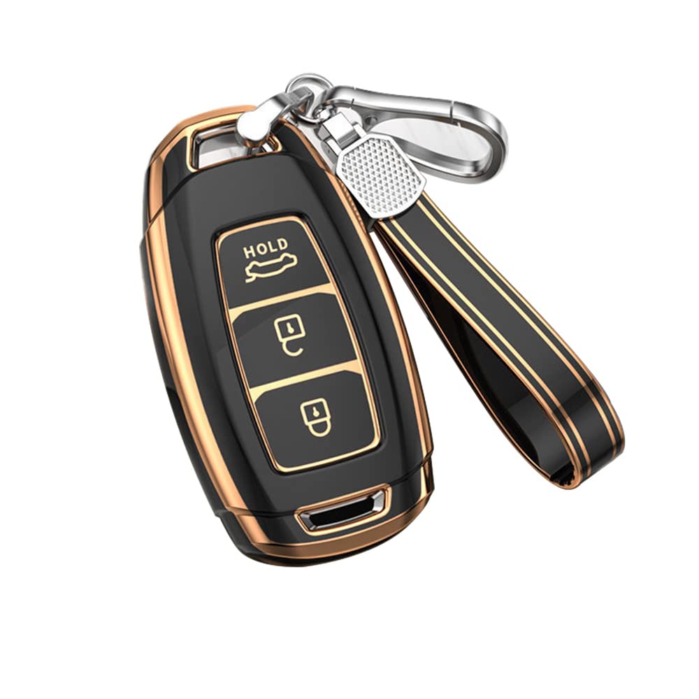 KUNIO Custodia per chiavi per Hyundai i30 i10 Kona Encino