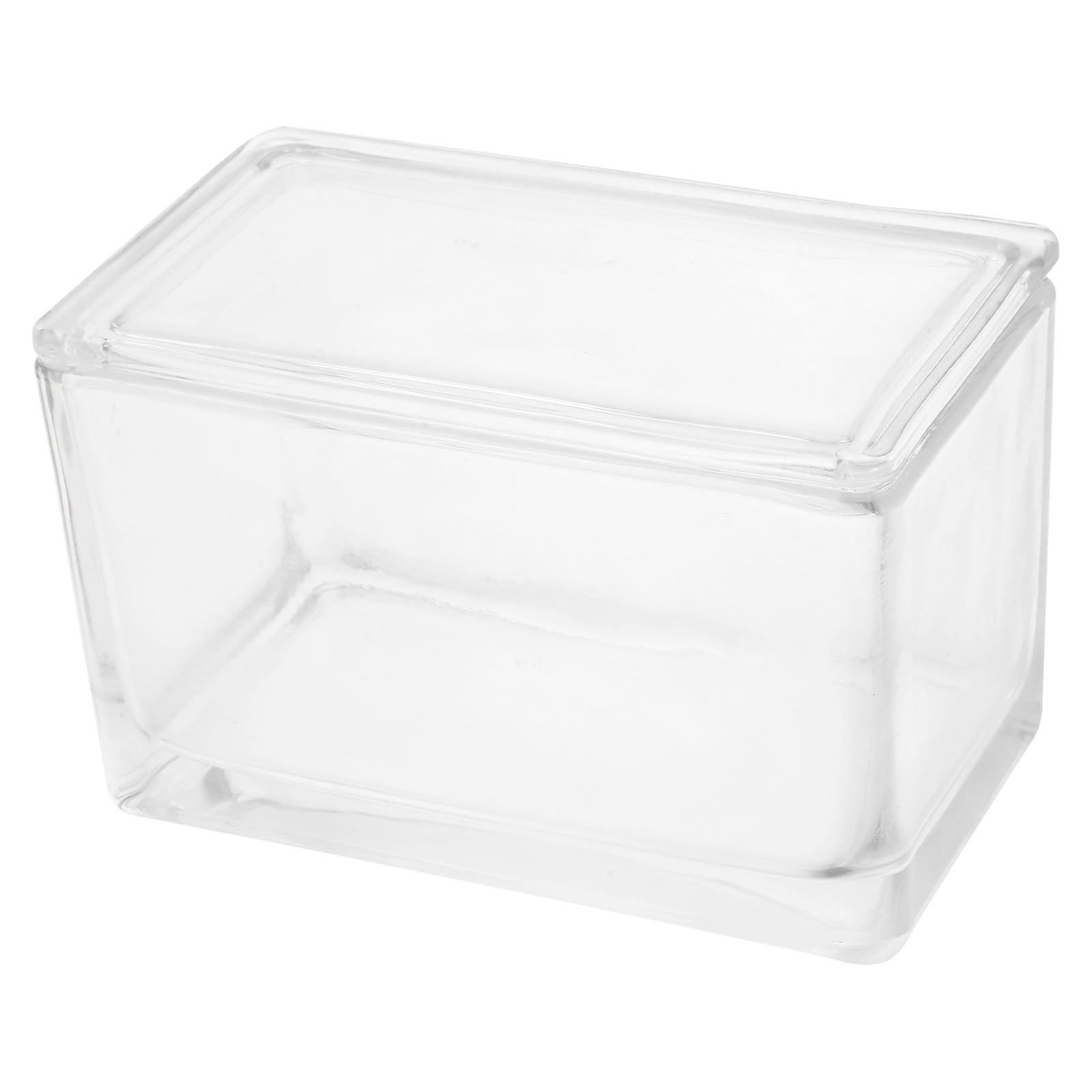 ARTIBETTER Soporte de vidrio cuadrado con robusto 60 portaobjetos, diseñado jóvenes científicos y análisis microscópicos