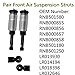 AKWH Pair Front Air Suspension Struts RNB501250 Replacement for Range Rover Sport (LS), Dis-covery 3 LR3, Dis-covery 4 LR4 2006-2014 RNB501580 RNB501220