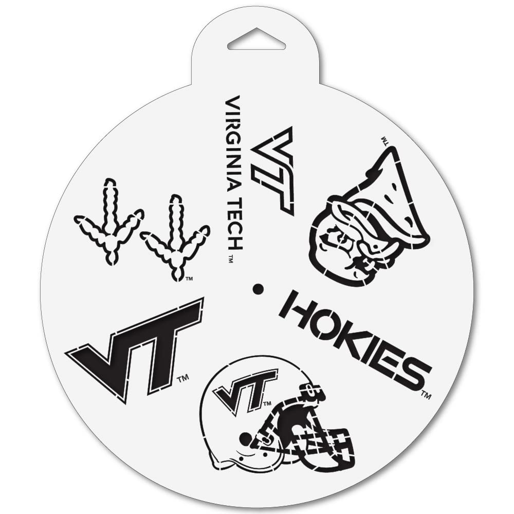Amazon.com : U-Stencil Virginia Tech Fanatic Stencil Wheel - VTOOS-701 ...