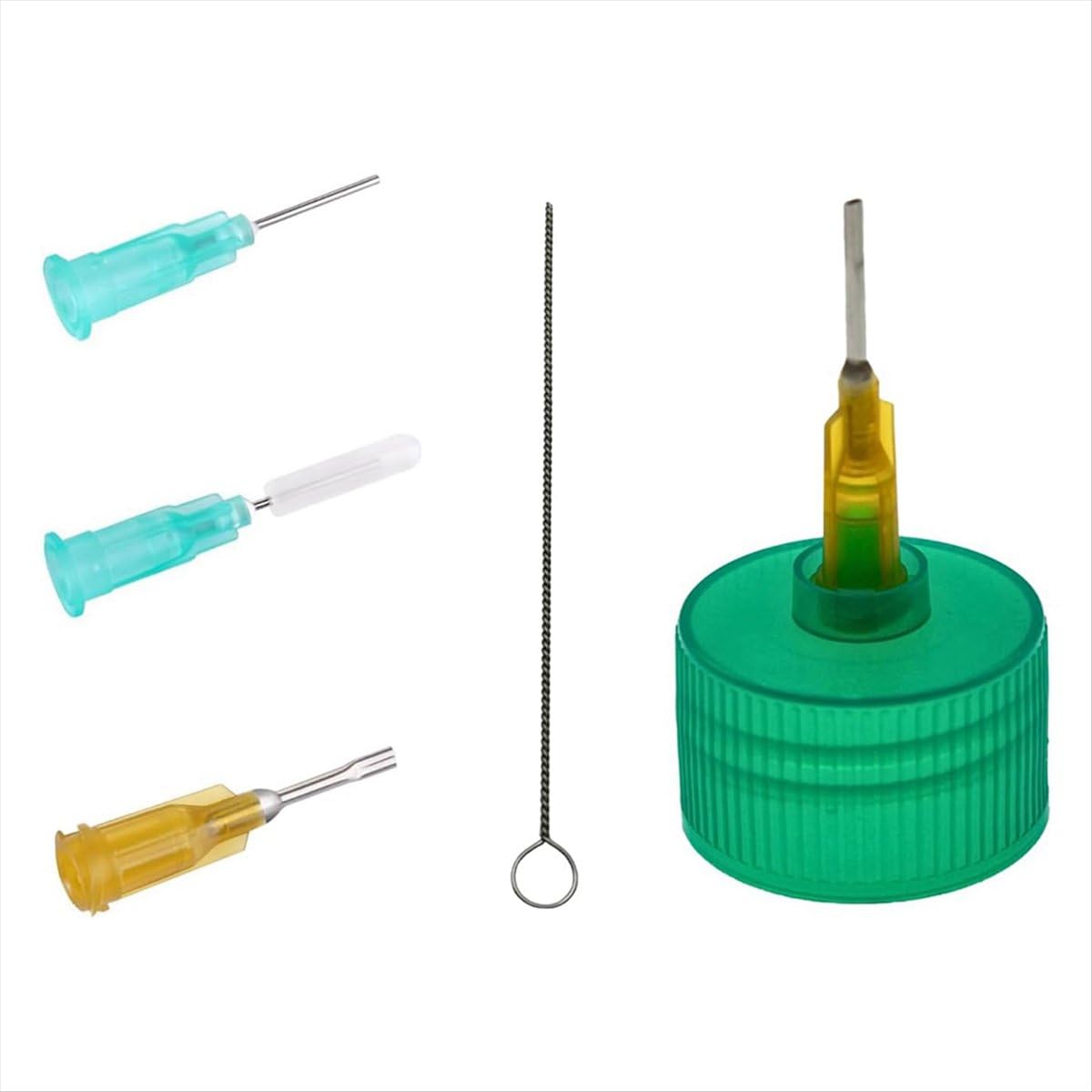 Bpqiang Precision Applicator Bottle Caps - Tip For 2 Ounce Acrylic Paint Bottle,8 Lids