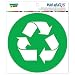 Recycle Green MAG-NEATO'S(TM) Automotive Car Refrigerator Locker Vinyl Magnet