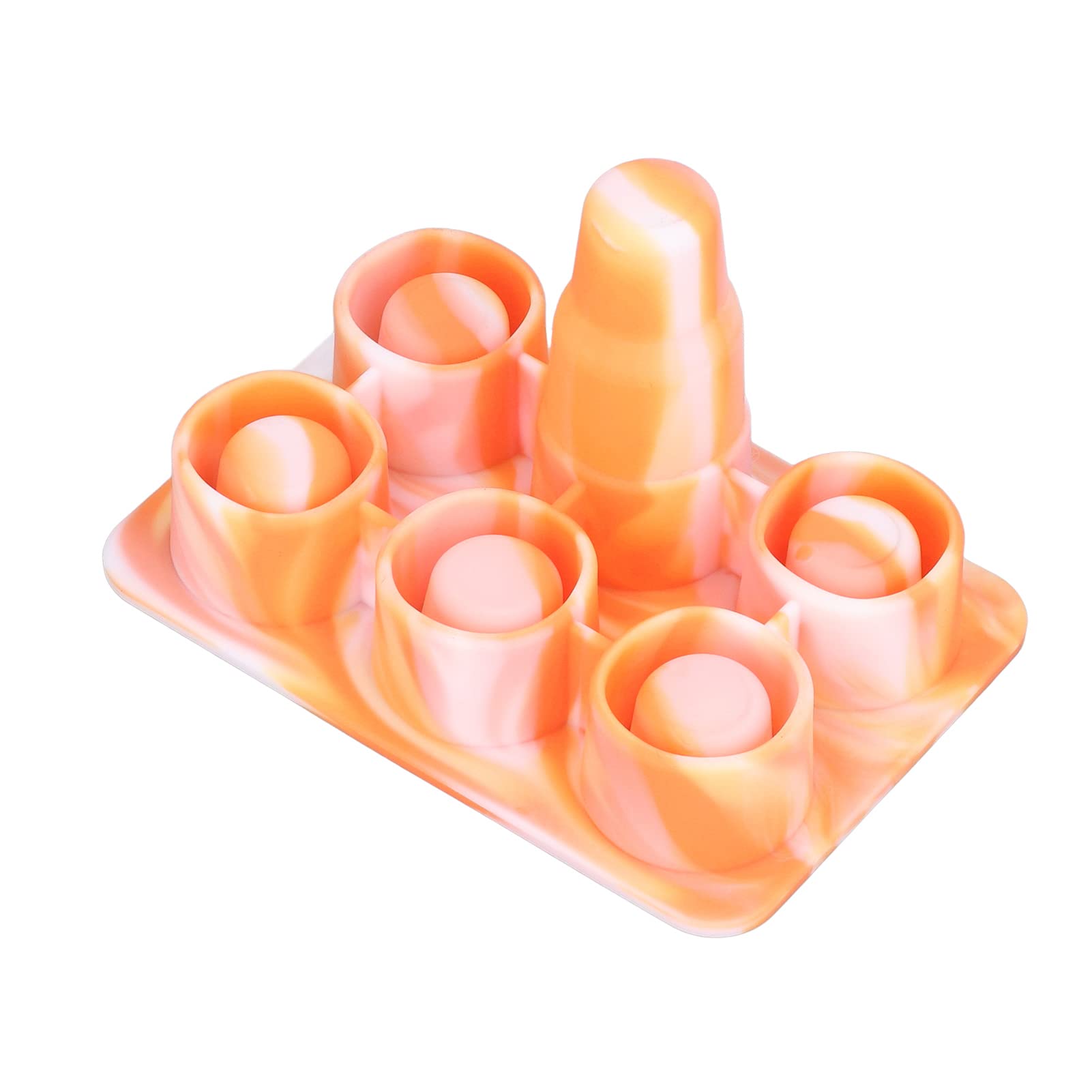 moldes para polos, Moldes for paletas plegables, 6 cavidades