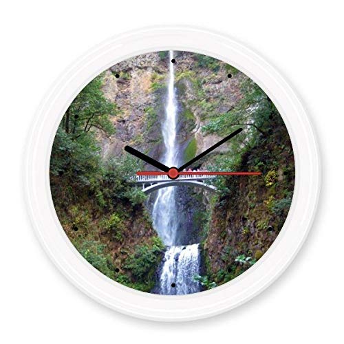 Horloge silencieuse cascade nature pour chambre et bureau - 2