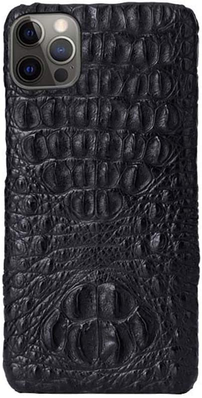 Étui iPhone 13 Pro Max crocodile coque rigide anti-rayure écran photo