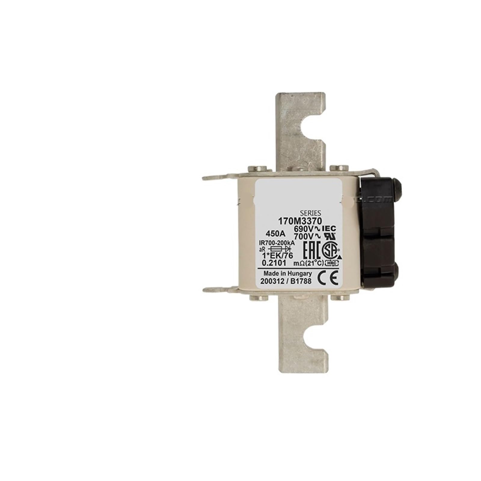 Fusible rapide 170M3370 de rechange pour armoires de distribution