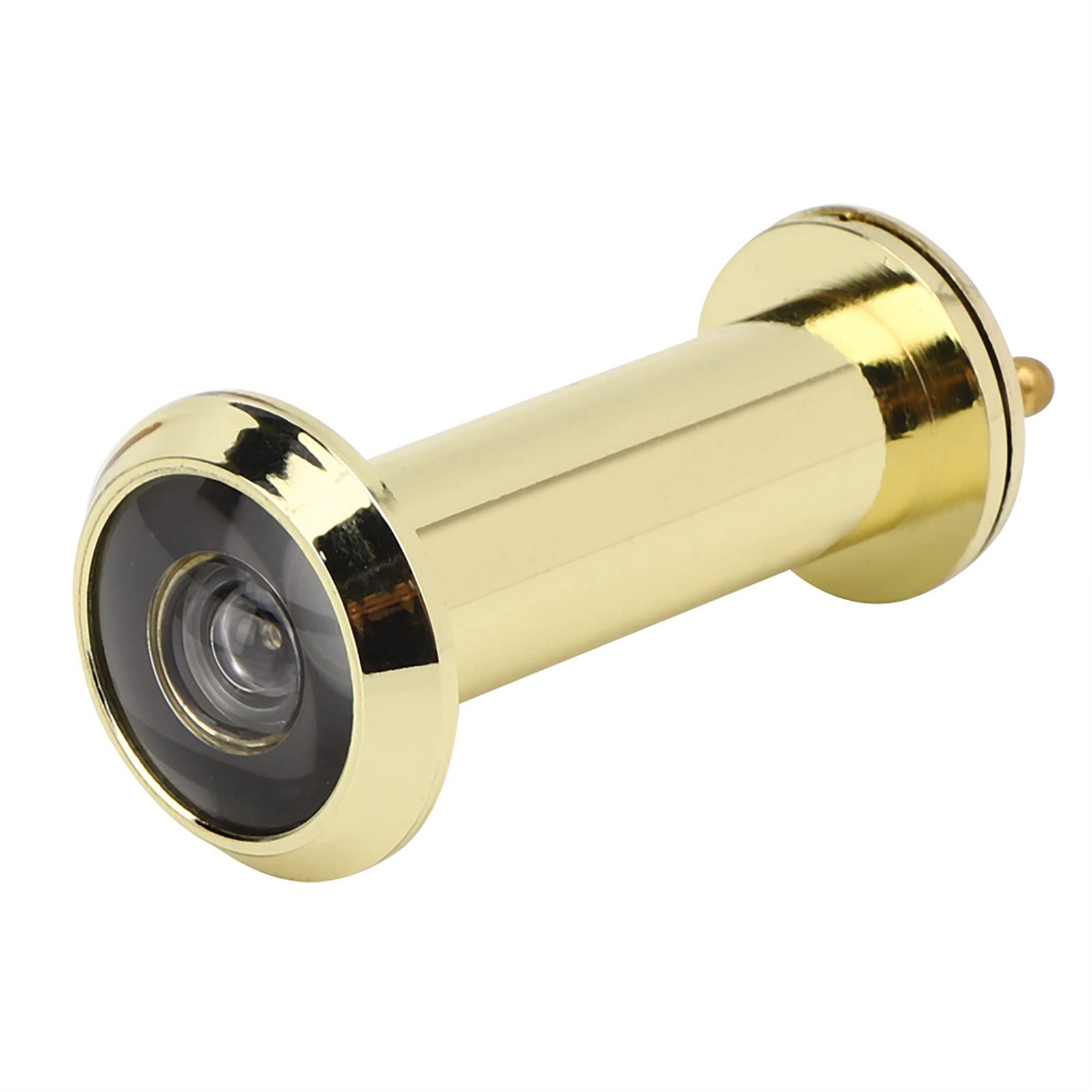 lyrlody Mirilla de Puerta Mirilla de Aleación Gran Angular de 220 Grados Espesor de Puerta de 55 a 90 Mm Cubierta de Privacidad Diseño Roscado para Puertas de Metal de Fibra de Vidrio de Madera