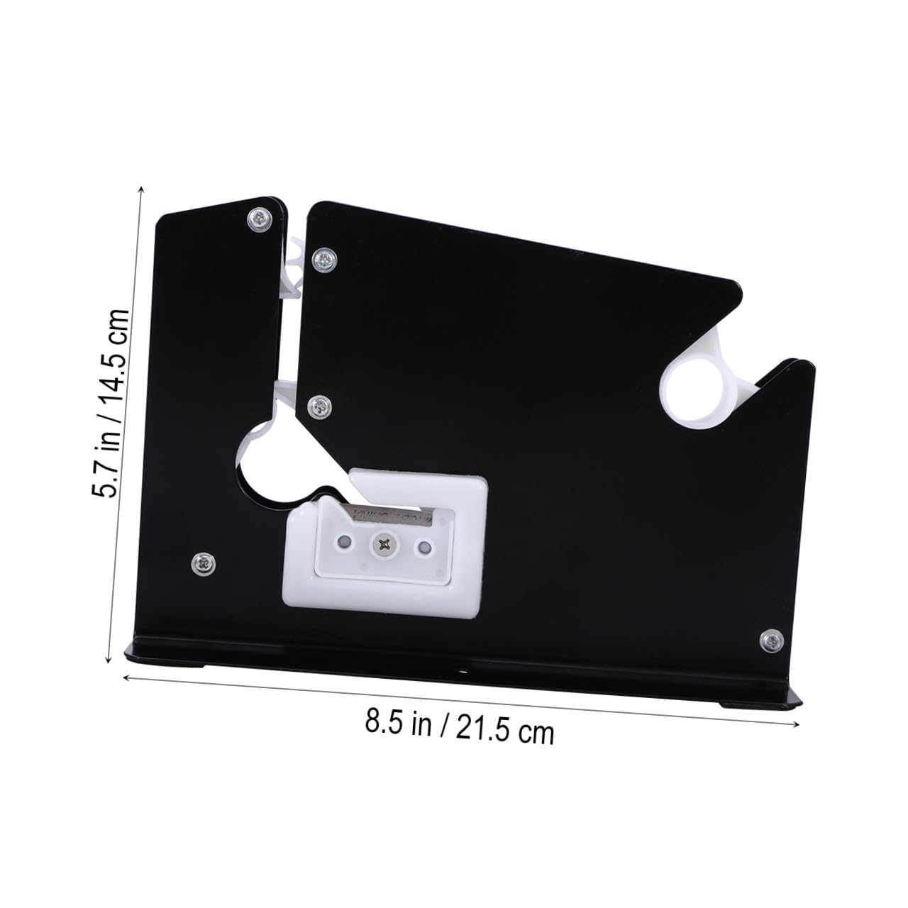 DOITOOL 3 Stück Bandschneider Spender Für Halsdichtband Heavy-duty-taschenkonus Bandspender Stahlbeutelkegel Mit Trimmer Zufällige Farbe