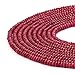 BRCbeads Ruby Color Jade Gemstone Faceted Rondelle Loose Beads 4*6mm Approxi 15.5 inch 95pcs 1 Strand per Bag for Jewelry Making